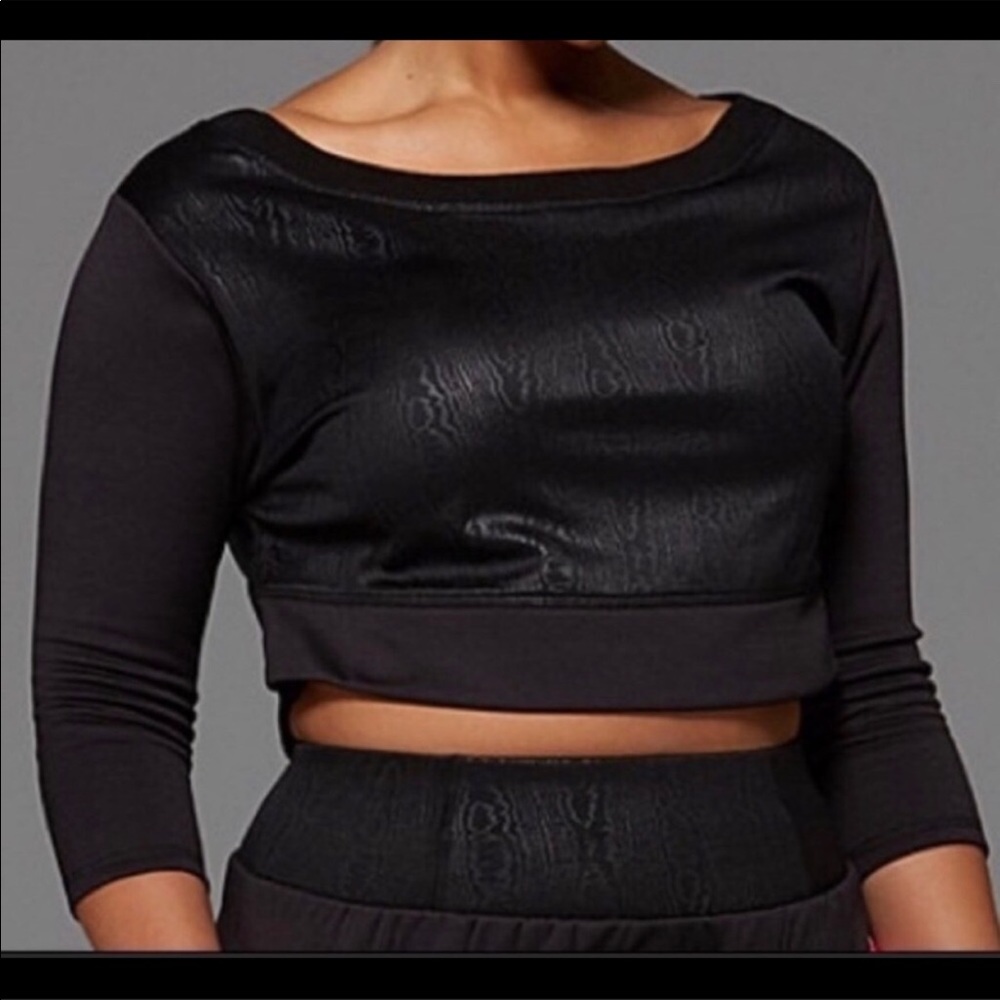 SOLD ❗️Livi Active Black Crop Top NWOT